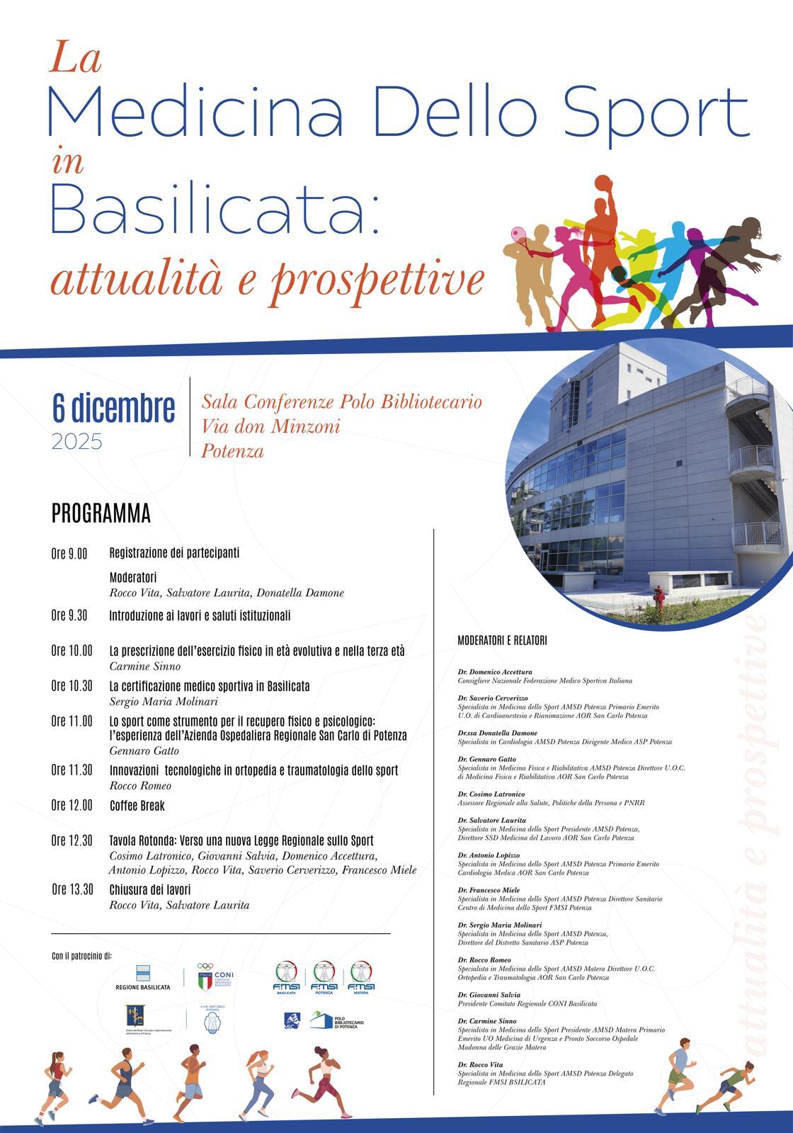 La medicina dello sport in Basilicata